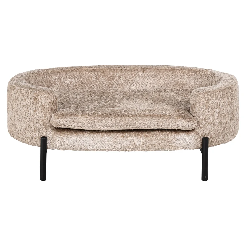 Richmond Hundebett Dolly sheep natural – kuscheliges Haustierbett, 84