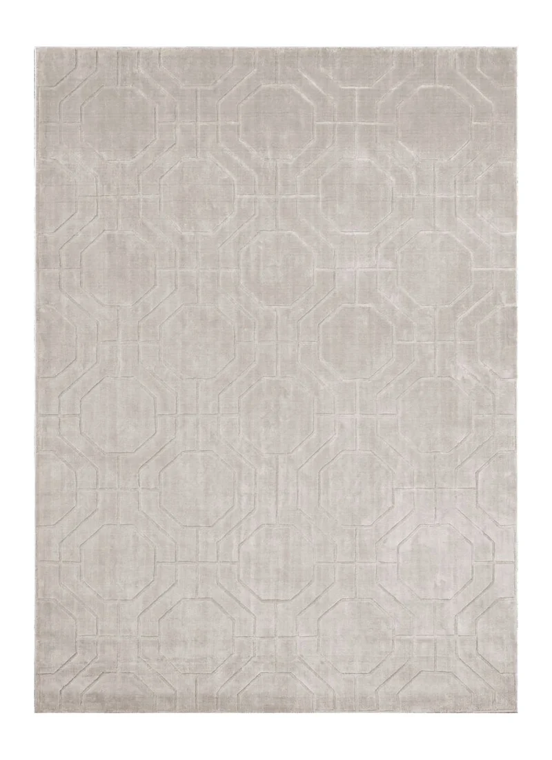 Teppich Flynn Ivory 200x300 cm – eleganter Wohnteppich Baumwolle