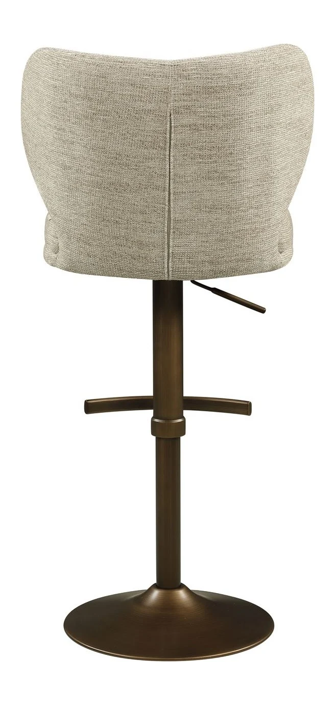 Barhocker Amely Richmond, drehbar mit Fußstütze, natural softweave