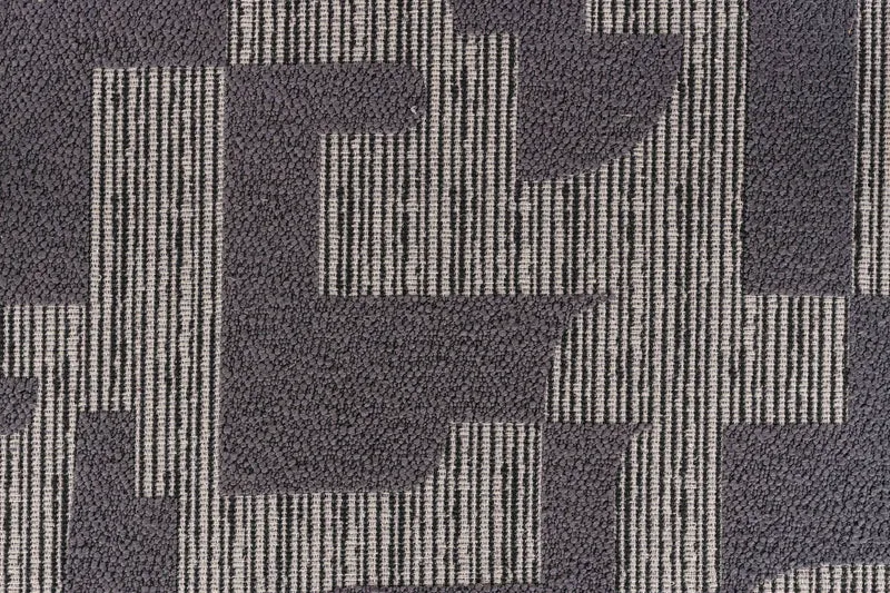 Esszimmerstuhl Miyo mit gewebtem Bezug in Dark Brown von Dutchbone