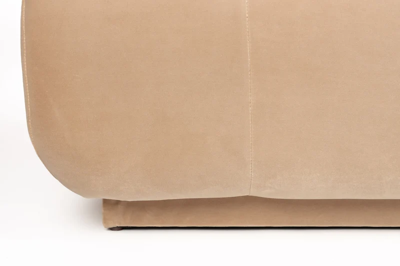 Sofa Hazel Beige mit 4,5 Sitzplätzen aus Eukalyptusholz von Zuiver