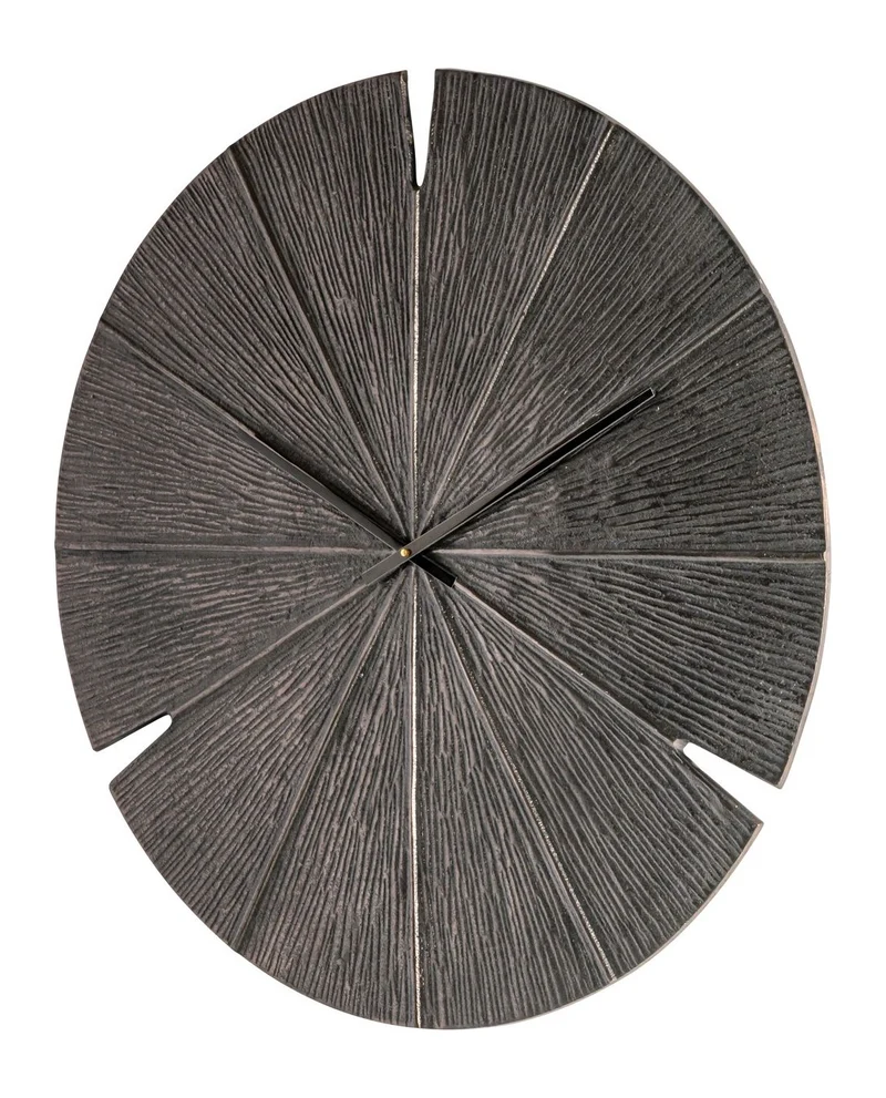 Wanduhr Blaise in Bronze - Richmond Design, Ø 80 cm, Aluminium