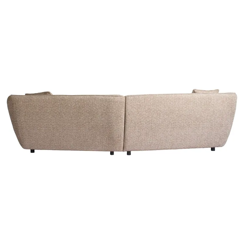 Sofa Armand natural blockweave – Richmond Design, 285 cm breit
