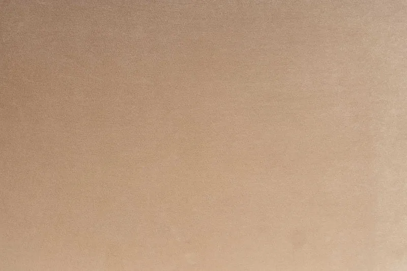 Sofa Hazel mit Chaiselongue rechts, Beige mit Eukalyptusholz-Gestell