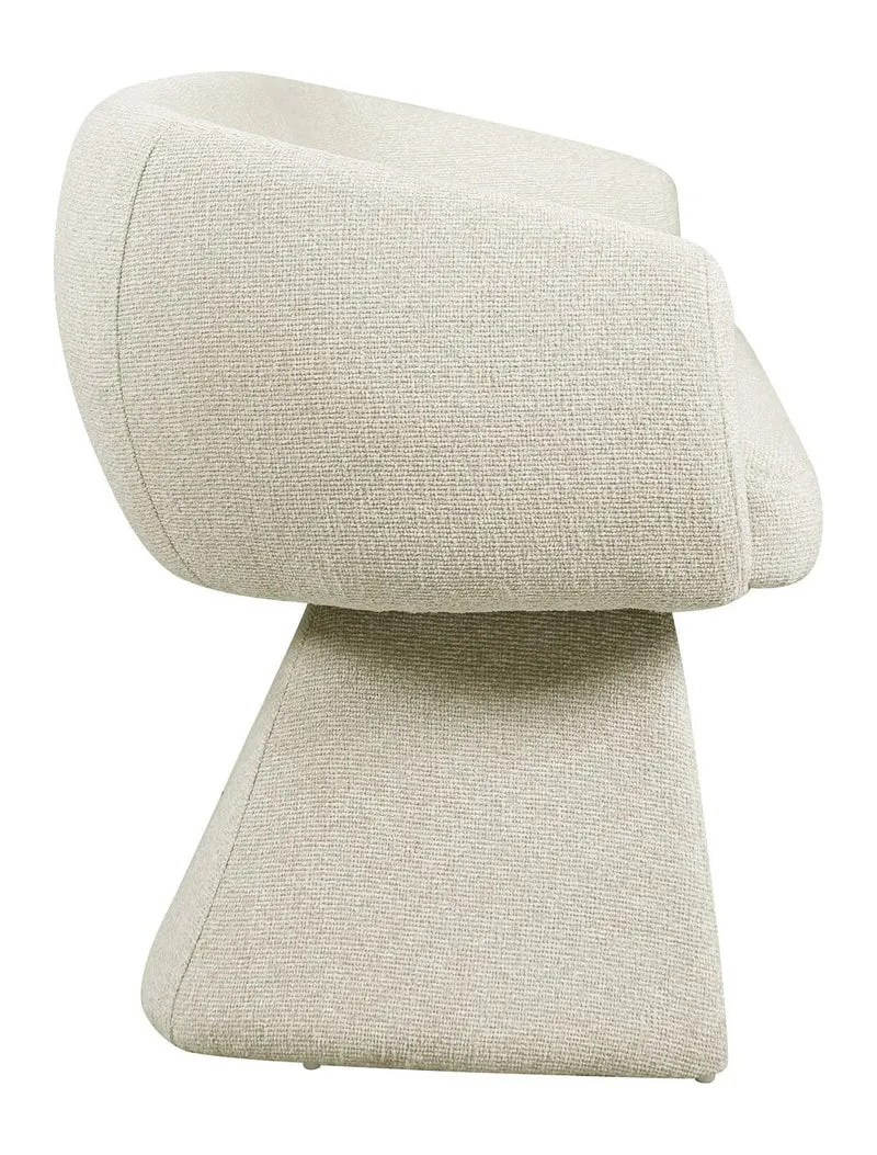 Sitzbank Quiriro Biscotti - gepolsterte Esszimmerbank, 210 cm