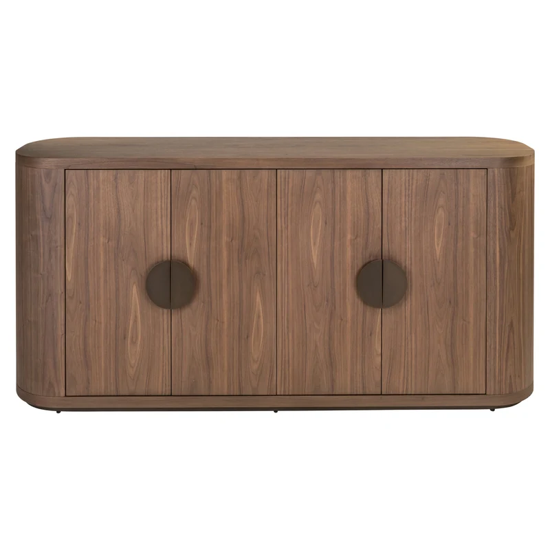 Sideboard Windsor Walnut – Richmond Anrichte, 180 cm, viel Stauraum