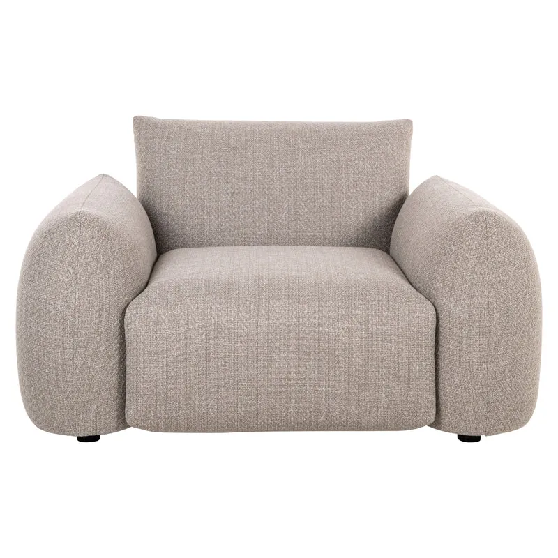 Outdoor Lounge Stuhl Dawson in Greige Alpine, wetterfest & komfortabel