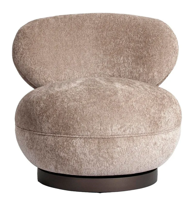 Loungesessel Jace Sand mit Drehfunktion – Richmond Lounge Stuhl
