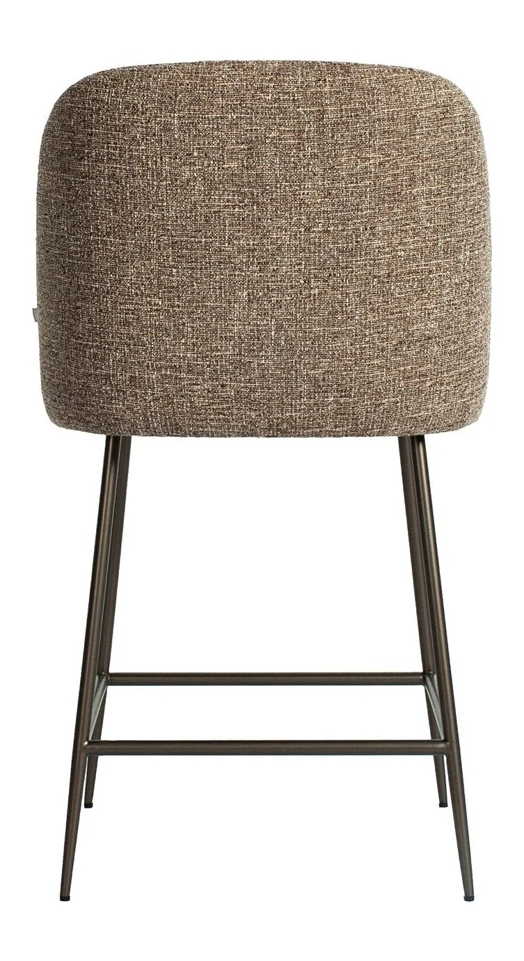 Barhocker Pullitzer Brown Tweed – Richmond Counterstuhl für Küche &