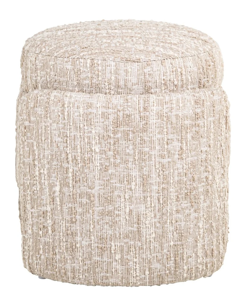 Hocker & Fußbank Cupid mit Stauraum, beige angora, Richmond