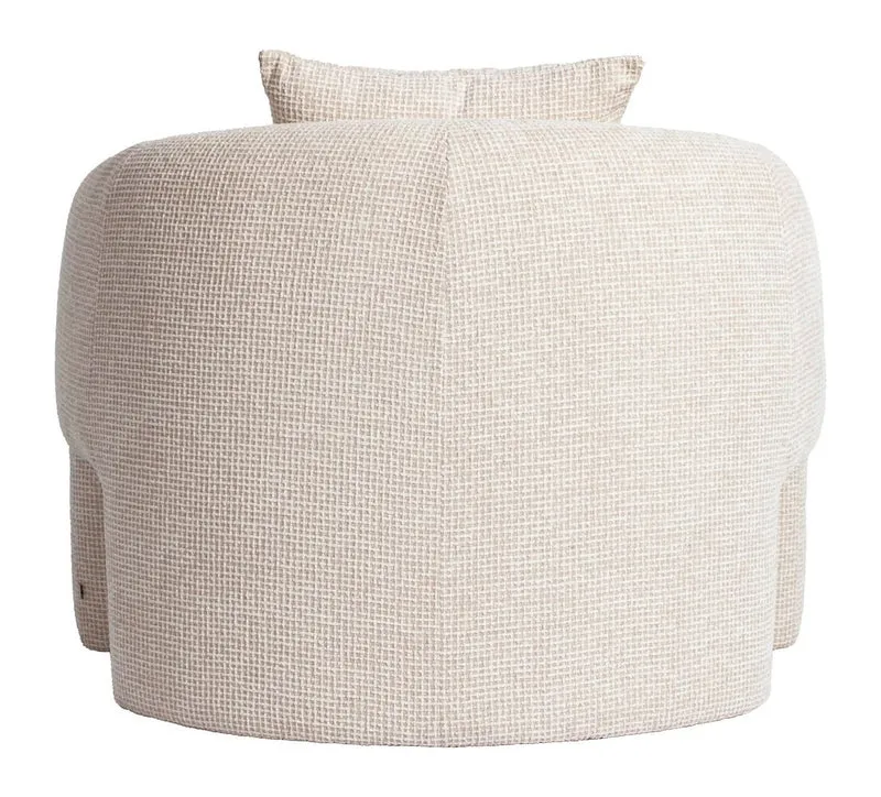 Lounge Stuhl Tuscany beige blockweave, Richmond Loungesessel