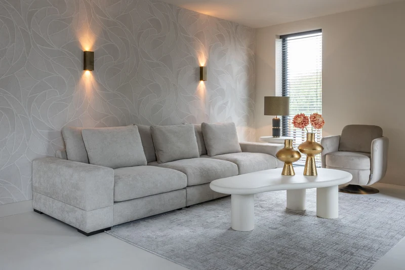 Beistelltisch Bloomstone White – organische Form von Richmond