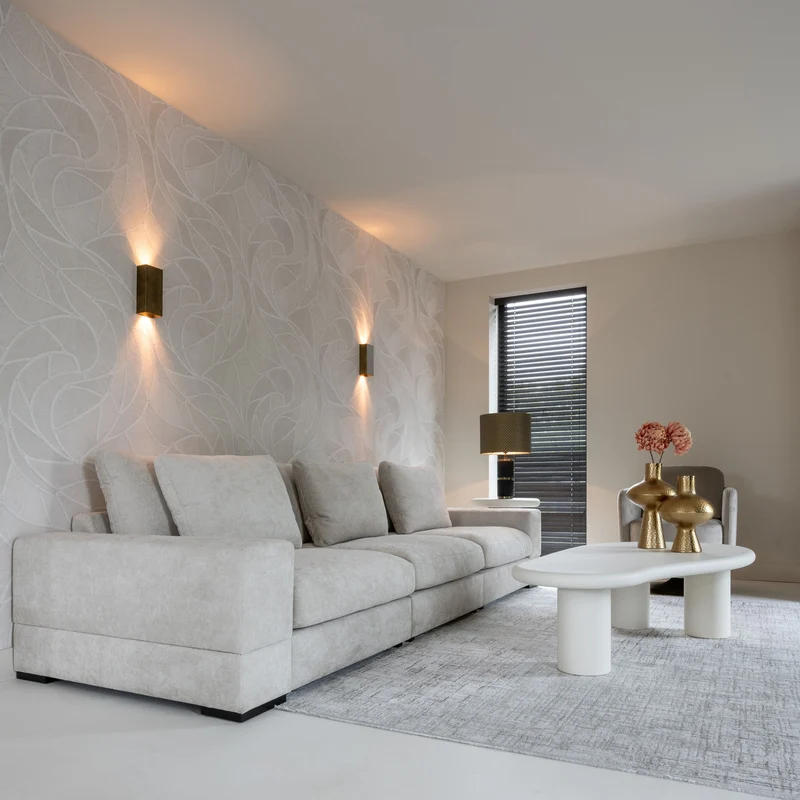 Beistelltisch Bloomstone White – organische Form von Richmond