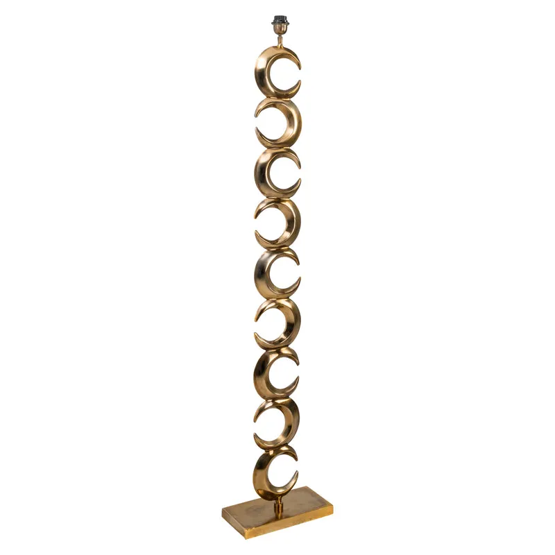 Stehlampe Amina brass antique - Richmond Design-Standleuchte E27