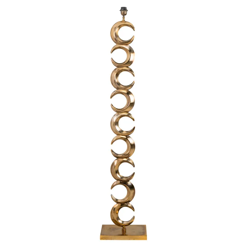 Stehlampe Amina brass antique - Richmond Design-Standleuchte E27