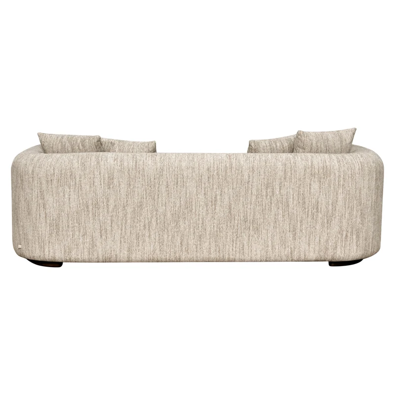 Sofa Winslov Natural Softweave – 3-Sitzer mit Eschenholz-Akzenten