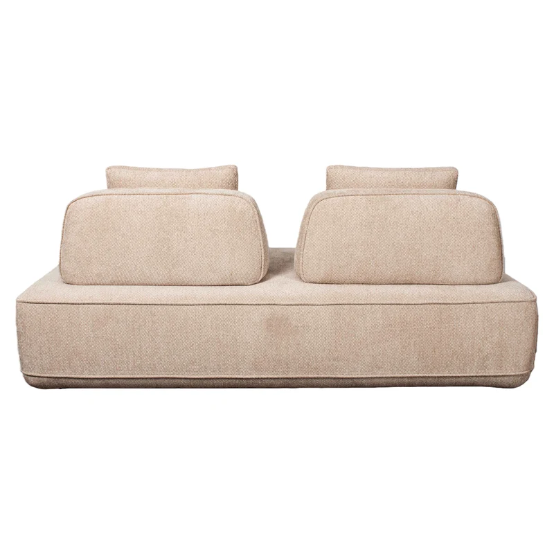 Sofa Tudor Natural Boldweave 2,5-Sitzer mit verstellbarer Rückenlehne