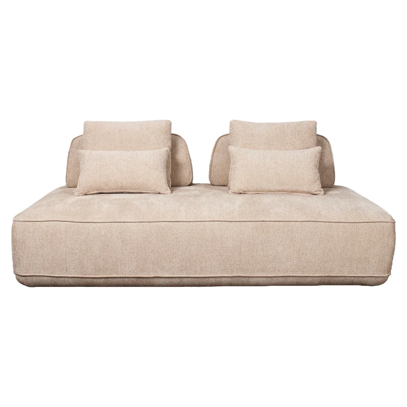 Sofa Tudor Natural Boldweave 2,5-Sitzer mit verstellbarer Rückenlehne