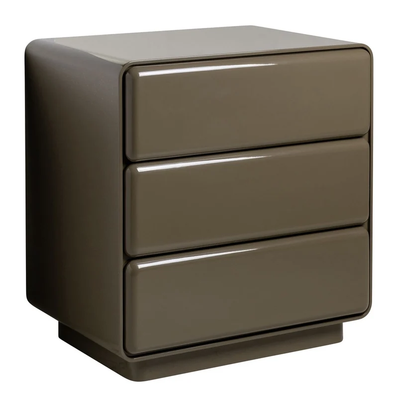 Nachttisch Demy Clay green – MDF Beistelltisch fürs Schlafzimmer