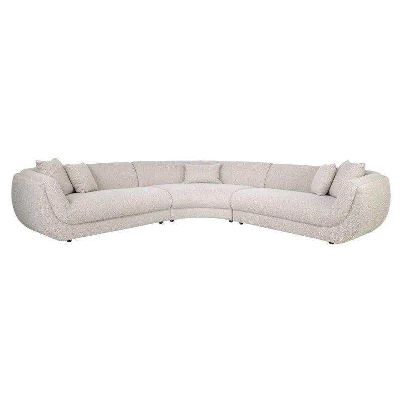 Richmond Sofa Gianelle natural chunky – XXL Big Sofa 310 cm