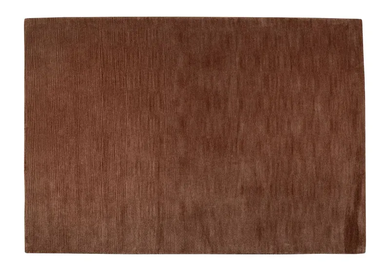 Teppich Luwte 200x300 cm Terracotta von Zuiver aus weichem Polyester
