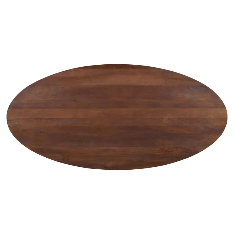 Esstisch Stafford Oval 230 cm Spicebrown Mangoholz Richmond