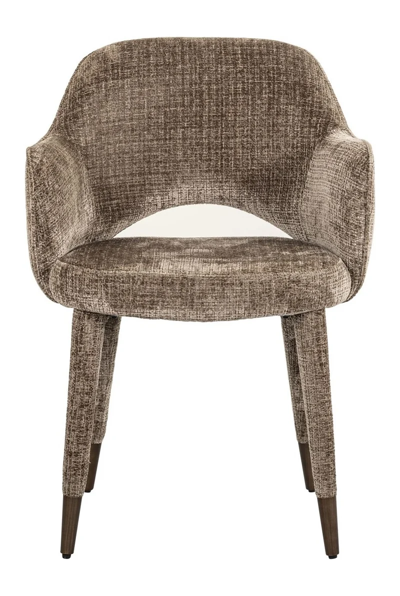 Esszimmerstuhl Donnatella niagara stone – Chenille, flammhemmend