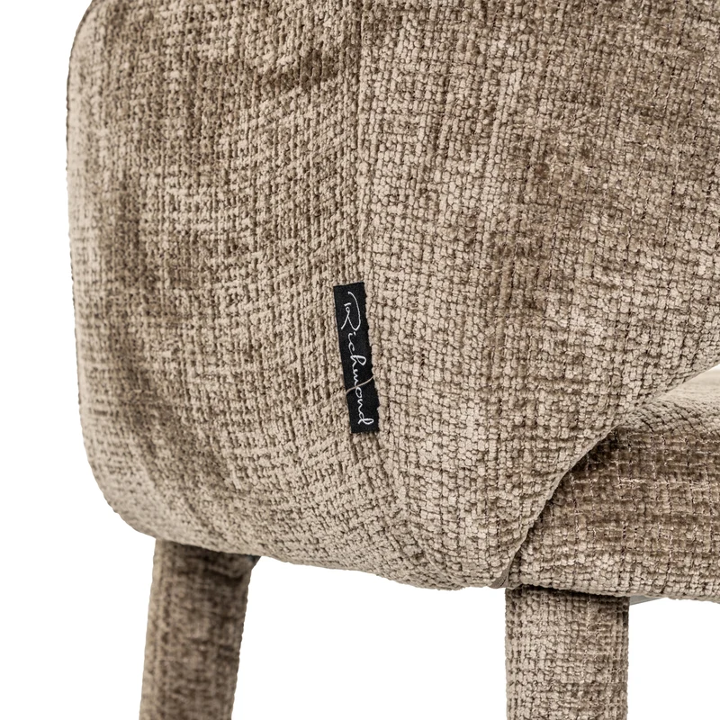 Esszimmerstuhl Donnatella niagara stone – Chenille, flammhemmend
