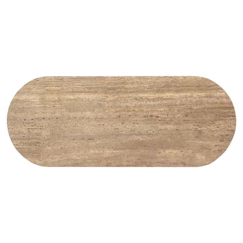 Richmond Konsole Russo Travertin Ash Brown – Konsolentisch für Flur