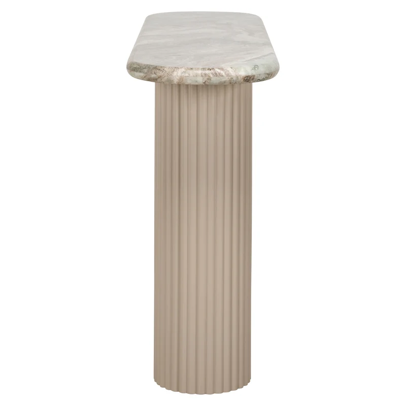 Richmond Konsole Coronel Blush Beige mit Marmor-Optik – 160 cm