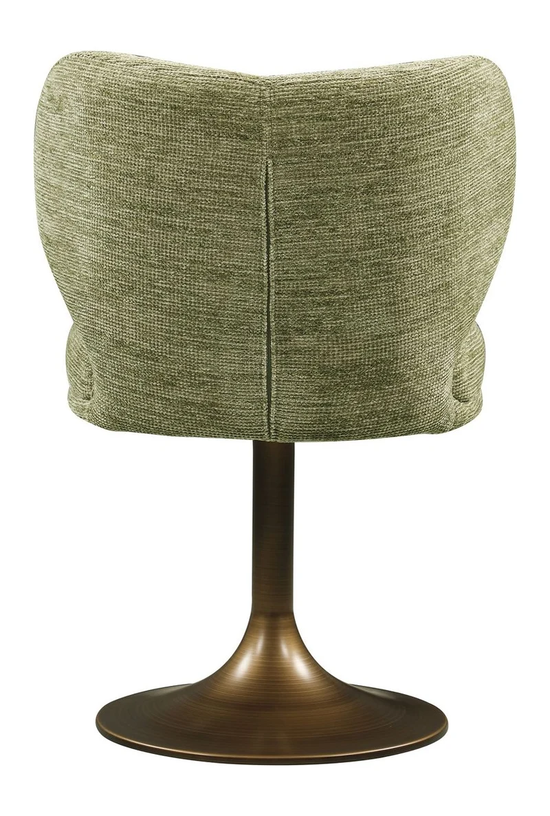 Richmond Esszimmerstuhl Amely Pistache Softweave mit Drehfunktion