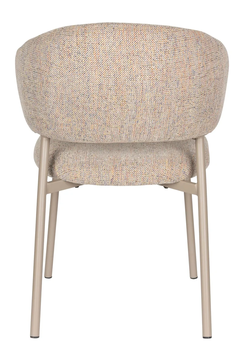 Esszimmerstuhl Jasmine im 2er-Set, Multicolour mit Metallgestell