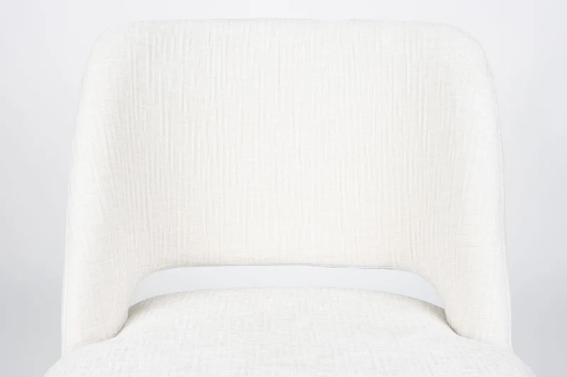 Esszimmerstuhl Yves im 2er-Set, Beige mit Gestell aus Eisen