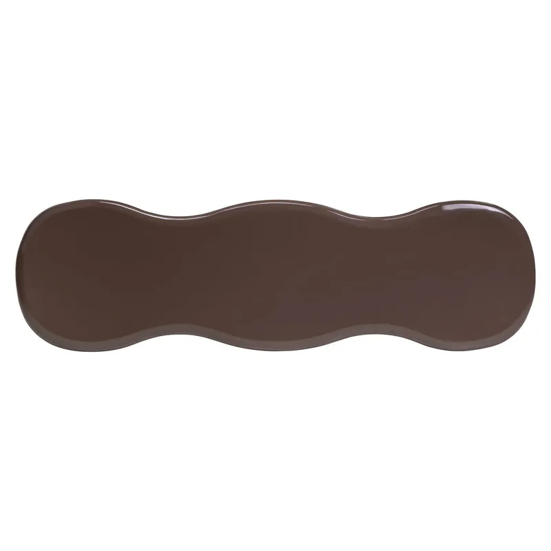 Konsole Cordelia Chestnut – Design-Konsolentisch mit Hochglanz-Optik