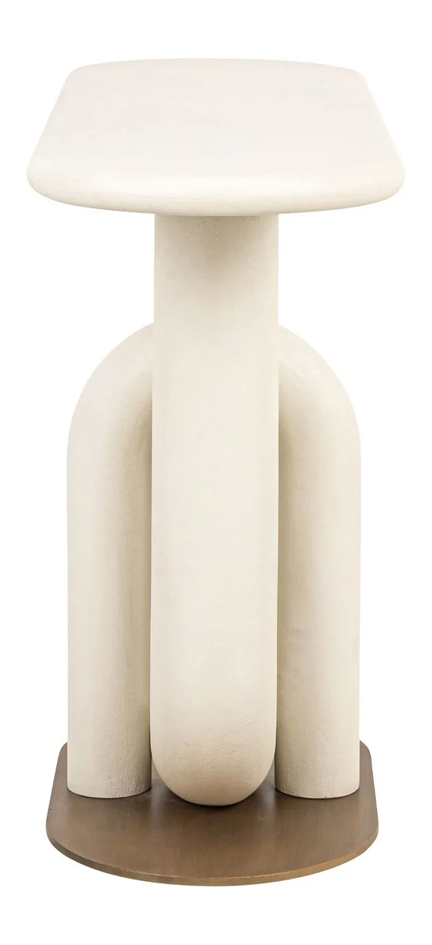 Konsole Winslow White – elegante Konsole für Flur & Wohnraum