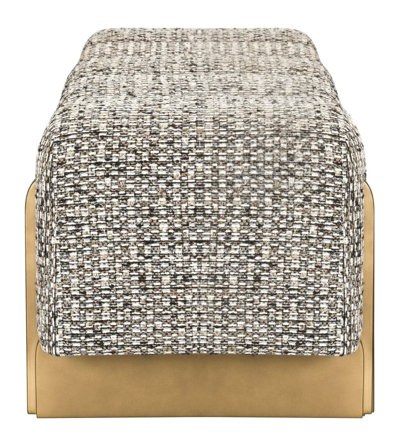 Richmond Bank Caleo Cobblestone – Polstersitzbank mit Steppmuster