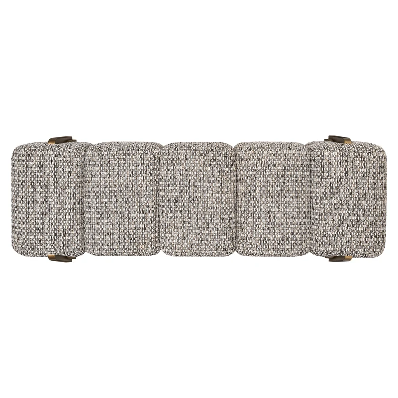 Richmond Bank Caleo Cobblestone – Polstersitzbank mit Steppmuster