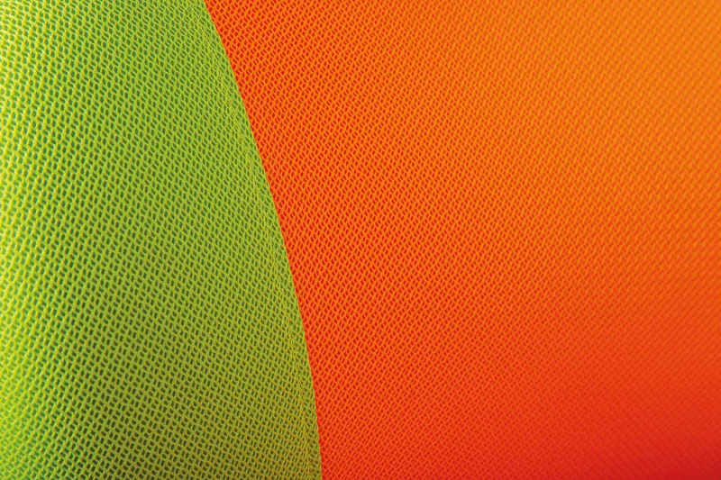 Jugenddrehstuhl Drehstuhl JESSI Mesh Orange / Grün