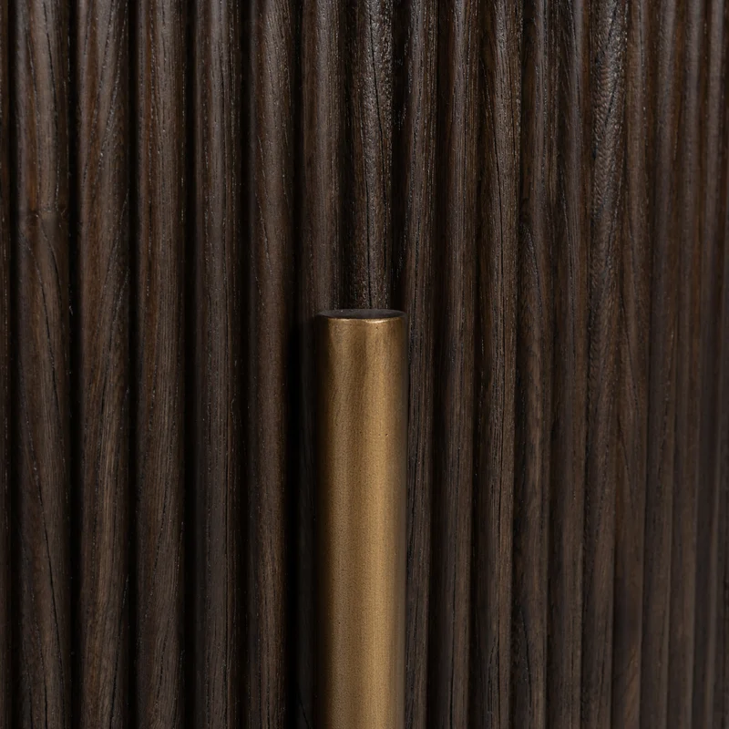 Couchtisch Luxor Ø95 cm braun – Eiche & Eisen, Richmond Design