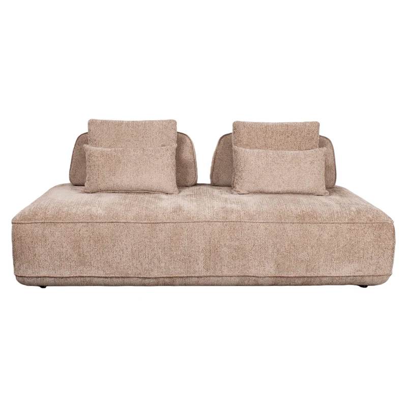 Sofa Tudor Mocca Boldweave – 2,5-Sitzer mit verstellbarer Rückenlehne