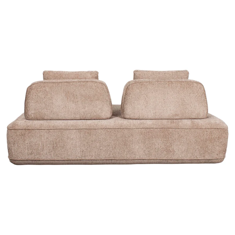 Sofa Tudor Mocca Boldweave – 2,5-Sitzer mit verstellbarer Rückenlehne