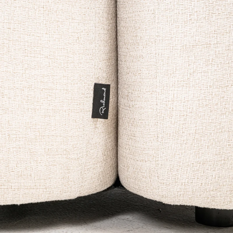 Outdoor Lounge Stuhl Dawson beige alpine mit Aluminiumgestell