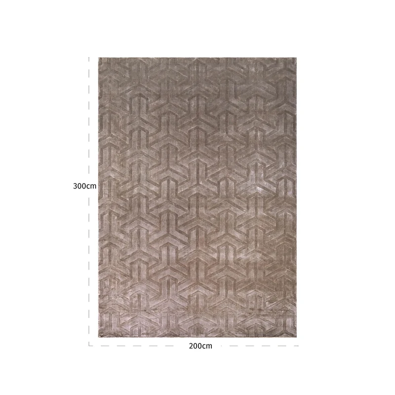 Richmond Teppich Arles taupe 200x300 cm – weich & vielseitig
