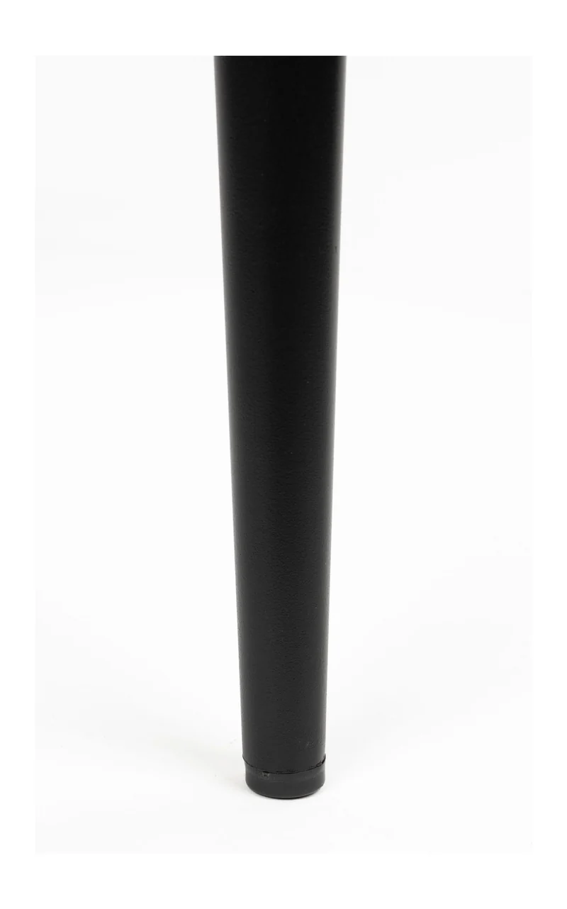 Esszimmerstuhl Georgia im 2er-Set, Samt in Soft Brown mit Metallbeinen