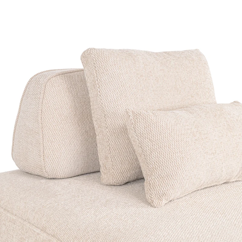 Sofa Tudor 1-Sitzer Natural Boldweave mit verschiebbarer Rückenlehne