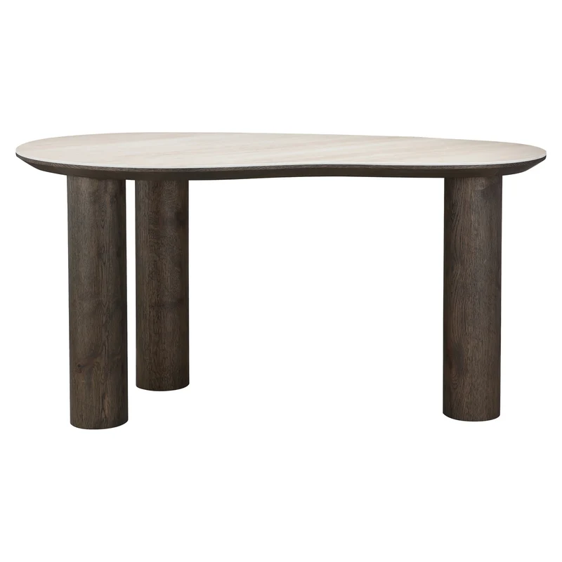 Richmond Schreibtisch Ritz – Keramik-Platte im Travertin-Look, 150 cm