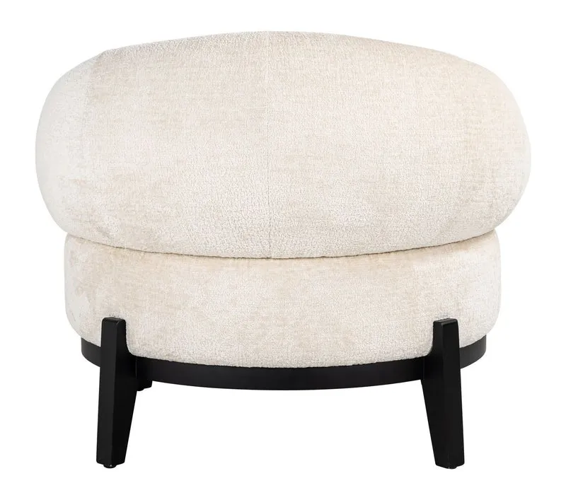 Lounge Stuhl Montana von Richmond – schwer entflammbarer Bezug