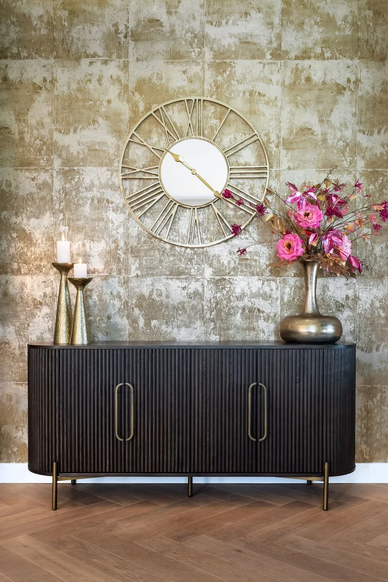 Sideboard Luxor Eiche braun mit 4 Türen & Softclose Richmond