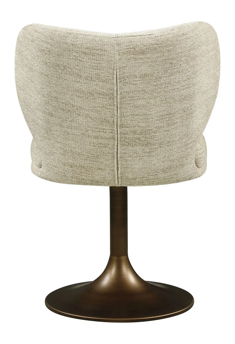 Esszimmerstuhl Amely mit Drehgestell in natural Softweave