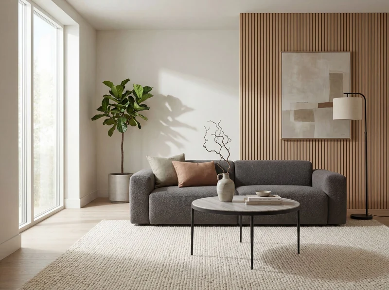 Couchtisch Toronto Marmor Weiß rund 70 cm mit schwarzem Metallgestell